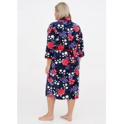 Халат Romeo Life XL,2XL,3XL,4XL,5XL  велюр 1125